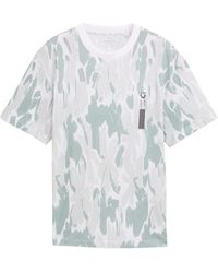 Tom Tailor - DENIM Relaxed Fit T-Shirt mit Allover-Print - Lyst