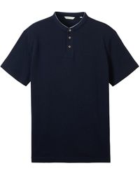 Tom Tailor - Poloshirt mit Stehkragen - Lyst