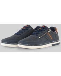 Tom Tailor - Sneaker aus strukturiertem Lederimitat - Lyst