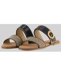 Tom Tailor - Flache Sandalen mit Flechtmuster - Lyst
