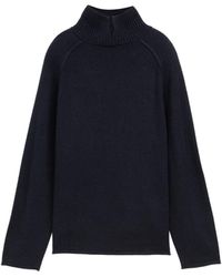 Tom Tailor - Loose Fit Strickpullover mit Stehkragen - Lyst