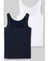 Tom Tailor - Basic Top im 2er-Pack - Lyst