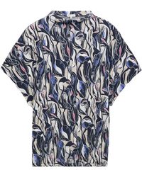 Tom Tailor - Plus Size - T-Shirt in Crinkle-Optik - Lyst