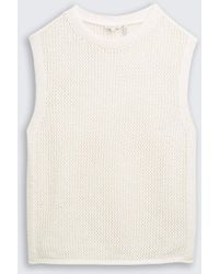 Tom Tailor - Pullunder mit Lochmuster - Lyst
