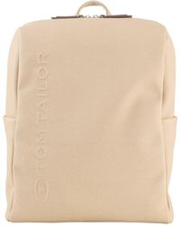 Tom Tailor - TTROSA M Rucksack in Canvas-Optik mit Logoprägung - Lyst