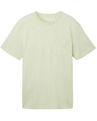 Tom Tailor - T-Shirt mit Brusttasche - Lyst