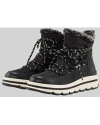 Tom Tailor - Gefütterte Stiefel mit Plateau - Lyst