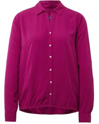 Tom Tailor Strukturierte Bluse - Lila