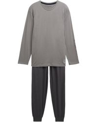Tom Tailor - Pyjama-Set mit Logo-Print - Lyst