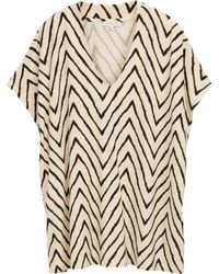 Tom Tailor - Plus Size - T-Shirt mit V-Ausschnitt - Lyst