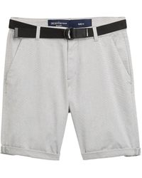 Tom Tailor - DENIM Regular Fit Chino Shorts mit Gürtel - Lyst