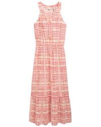 Tom Tailor - Maxi-Kleid mit Muster - Lyst