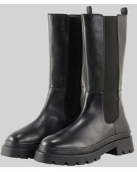 Tom Tailor - Gefütterte Stiefel aus Leder - Lyst