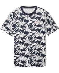 Tom Tailor - T-Shirt mit Allover-Print - Lyst