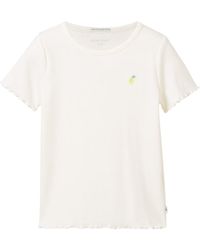 Tom Tailor - Mädchen Rib T-Shirt - Lyst