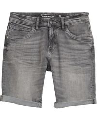 Tom Tailor - TTJOSH Regular Slim Jeans Shorts - Lyst