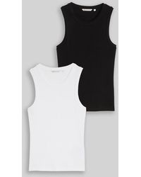 Tom Tailor - DENIM Slim Fit Top im 2er-Pack - Lyst