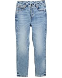 Tom Tailor - DENIM TTLOTTE SLIM STRAIGHT Jeans mit High Waist - Lyst