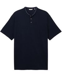 Tom Tailor - Plus - Poloshirt mit Stehkragen - Lyst