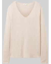 Tom Tailor - Pullover mit V-Ausschnitt - Lyst