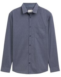 Tom Tailor - Chambray Hemd mit Brusttasche - Lyst