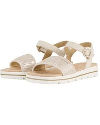 Tom Tailor - Flache Sandalen mit Flechtmuster - Lyst