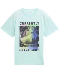 Tom Tailor - Jungen Oversize T-Shirt mit Print - Lyst