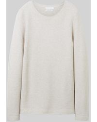 Tom Tailor - Strickpullover mit Rundhalsausschnitt - Lyst