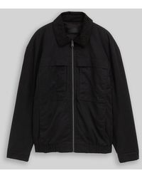 Tom Tailor - DENIM Relaxed Fit Jacke mit Cord-Kragen - Lyst