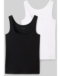 Tom Tailor - Basic Top im 2er-Pack - Lyst