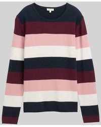 Tom Tailor - Strickpullover mit Rundhalsausschnitt - Lyst