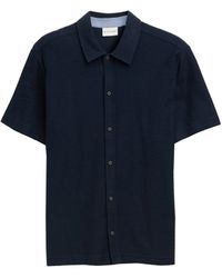 Tom Tailor - Regular Fit Kurzarmhemd aus Jersey - Lyst