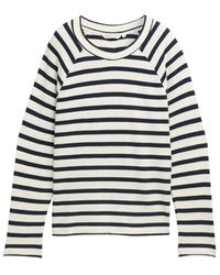 Tom Tailor - DENIM Boxy Fit Langarmshirt mit Knopf-Details - Lyst
