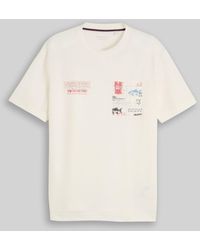 Tom Tailor - T-Shirt mit Waffelstruktur - Lyst