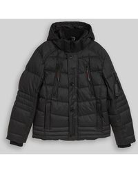 Tom Tailor - Puffer-Jacke mit abnehmbarer Kapuze - Lyst