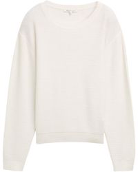 Tom Tailor - DENIM Strickpullover mit Rundhalsausschnitt - Lyst