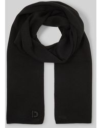 Tom Tailor - DENIM Basic Schal mit Logo-Stickerei - Lyst