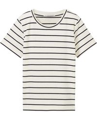 Tom Tailor - Mädchen Gestreiftes T-Shirt mit recyceltem Polyester - Lyst