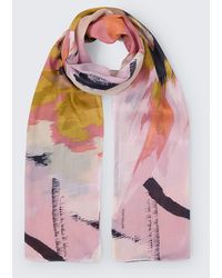 Tom Tailor - Schal mit Blumenmuster - Lyst