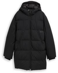 Tom Tailor - DENIM Puffer Parka mit Kapuze - Lyst