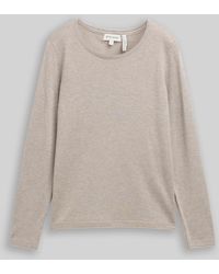 Tom Tailor - Basic Strickpullover mit Rundhalsausschnitt - Lyst