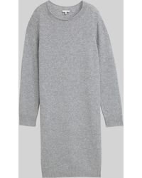 Tom Tailor - Strickkleid mit U-Boot-Ausschnitt - Lyst
