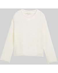 Tom Tailor - DENIM Pullover mit Lochmuster - Lyst