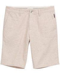 Tom Tailor - Slim Chino Shorts mit Leinenanteil - Lyst