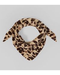 Tom Tailor - Cosy Schal mit Leo-Print - Lyst