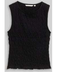 Tom Tailor - DENIM Smock Top mit Stretch - Lyst