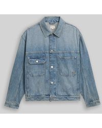 Tom Tailor - DENIM Relaxed Fit Jeansjacke mit Eingriffstaschen - Lyst
