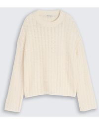 Tom Tailor - DENIM Relaxed Fit Strickpullover mit Lochmuster - Lyst