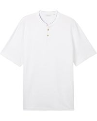 Tom Tailor - Plus - Poloshirt mit Stehkragen - Lyst