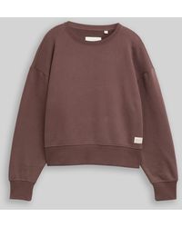 Tom Tailor - Mädchen Basic Sweatshirt mit Badge - Lyst